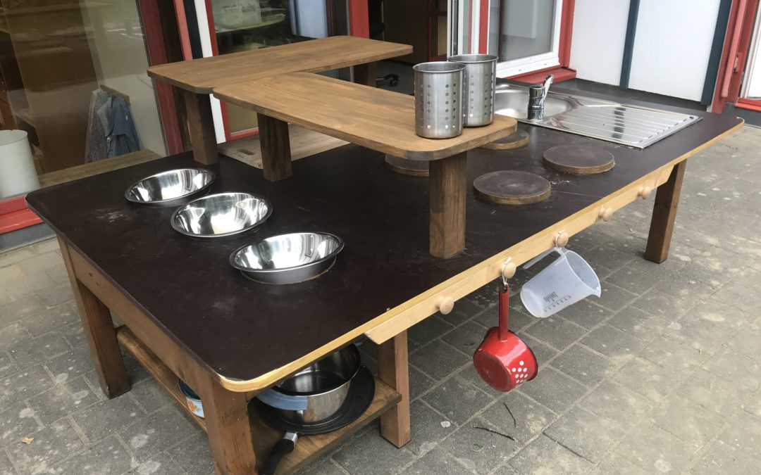 Unsere neue Matschküche